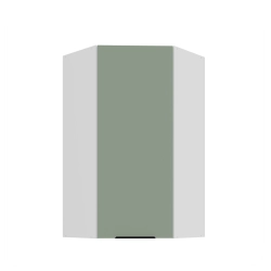 Kuchyňská skříňka ARIA 60x60 GN-108 1F (45°)
korpus bílá, dvířka Aquamarine-SA