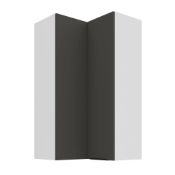 Kuchyňská skříňka ARIA 60x60 GN-108 2F (90°) 
korpus bílá, dvířka šedá