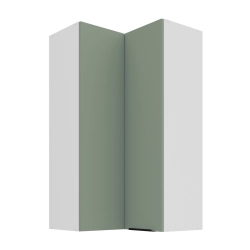 Kuchyňská skříňka ARIA 60x60 GN-108 2F (90°) 
korpus bílá, dvířka Aquamarine-SA 
