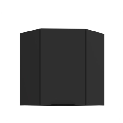 Kuchyňská skříňka ARIA 60x60 GN-72 1F (45°) 
korpus černá, dvířka černá