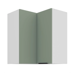Kuchyňská skříňka ARIA 60x60 GN-72 2F (90°) 
korpus bílá, dvířka Aquamarine-SA