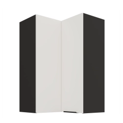 Kuchyňská skříňka ARIA 60x60 GN-90 2F (90°)
korpus černá, dvířka bílá