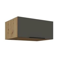 Kuchyňská skříňka ARIA 80 NAGU-36 1F 
korpus dub artisan, dvířka šedá