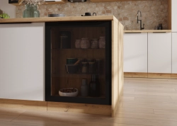 Spodní prosklená kuchyňská skříňka 40 DW 1F BB