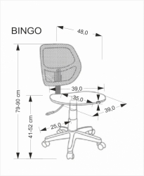 Dětská židle BINGO