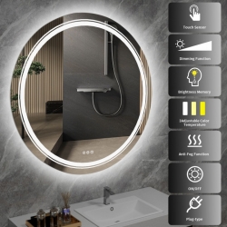 Zrcadlo DOVER s LED