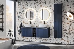 Zrcadlo HESTIA v sestavě SANTA FE blue