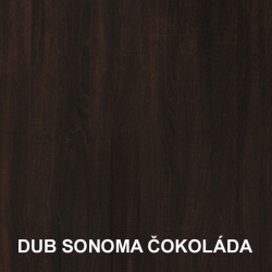dekor dub sonoma čokoláda