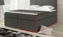 Kontinentální postel - Boxspring