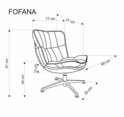 Křeslo FOFANA