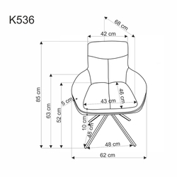 Jídelní židle K536