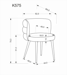 Jídelní židle K575
