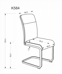 Jídelní židle K584