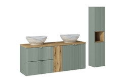 Koupelnova sestava LINE zelená