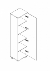 Skříň MAXIM M1
