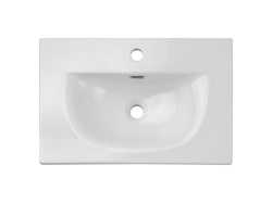 umyvadlo SKY 3 - 60 cm Koupelnová skříňka NOVA BÍLÁ 82-60-2D