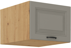 Kuchyňská skříňka Stilo 50 NAGU-36 1F, korpus dub artisan / dvířka světle šedá CLAY
