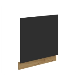 Dvířka na myčku ARIA  ZM 570x596 
korpus dub artisan, dvířka černá
