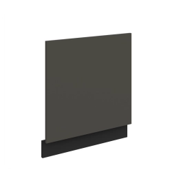 Dvířka na myčku ARIA  ZM 570x596 
korpus černá, dvířka šedá