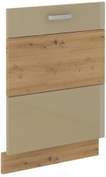 ZM 713x596 - ARTISAN cappuccino LESK (dvířka na myčku)