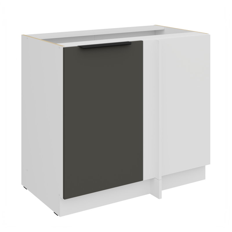Kuchyňská skříňka ARIA 105 ND 1F BB
korpus bílá, dvířka šedá