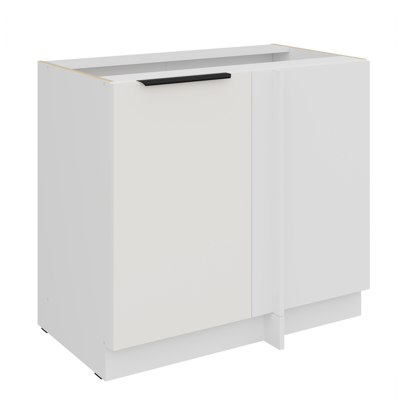 Kuchyňská skříňka ARIA 105 ND 1F BB korpus bílá, dvířka bílá