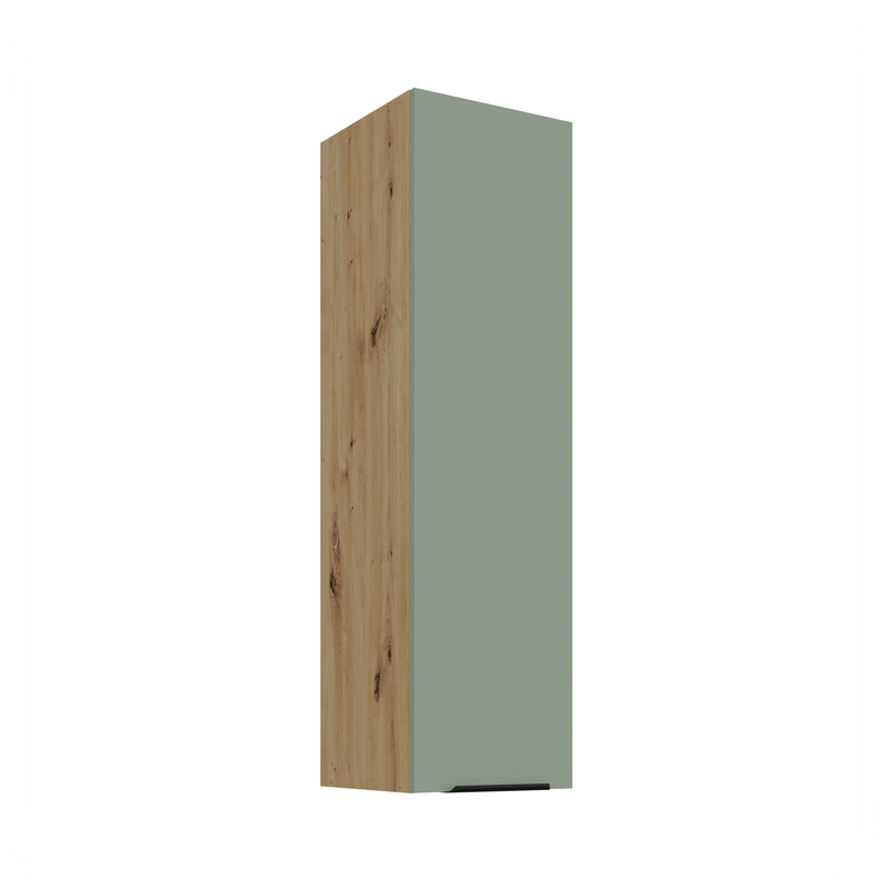 Kuchyňská skříňka ARIA 30 G-108 1F 
korpus dub artisan, dvířka Aquamarine-SA