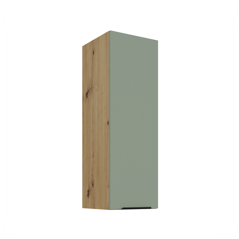 Kuchyňská skříňka ARIA 30 G-90 1Fkorpus dub artisan, dvířka Aquamarine-SA