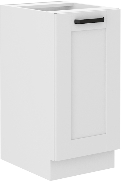 Kuchyňská skříňka LUNA bílá/bílá 40 D 1F BB