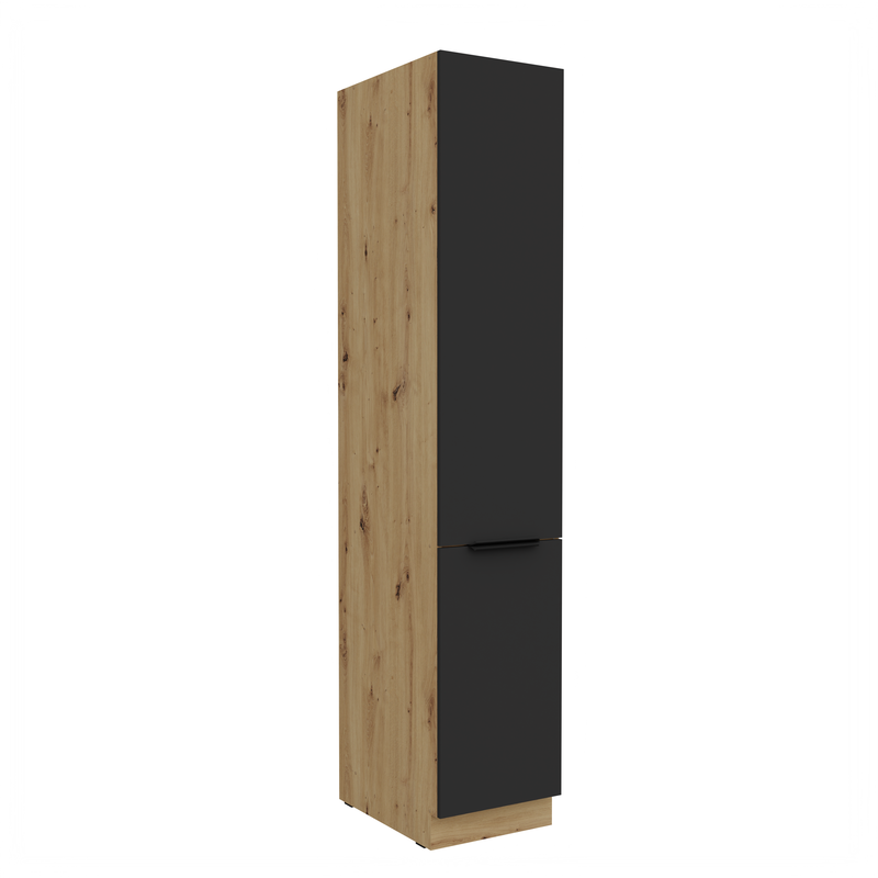 Kuchyňská skříňka ARIA 40 DK-210 2F
korpus dub artisan, dvířka černá