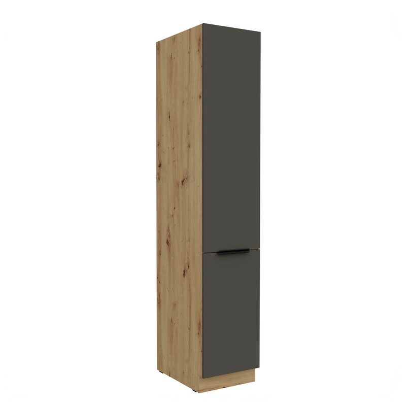 Kuchyňská skříňka ARIA 40 DK-210 2F
korpus dub artisan, dvířka šedá