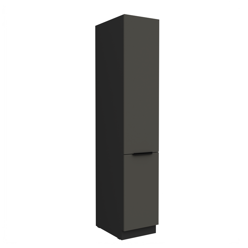Kuchyňská skříňka ARIA 40 DK-210 2F
korpus černá, dvířka šedá