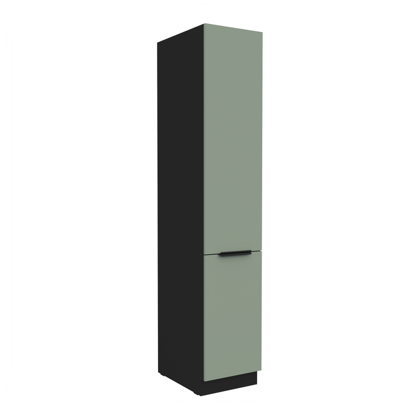 Kuchyňská skříňka ARIA 40 DK-210 2F
korpus černá, dvířka Aquamarine-SA