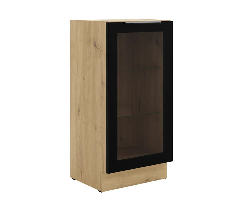 Spodní prosklená kuchyňská skříňka 40 DW 1F BB