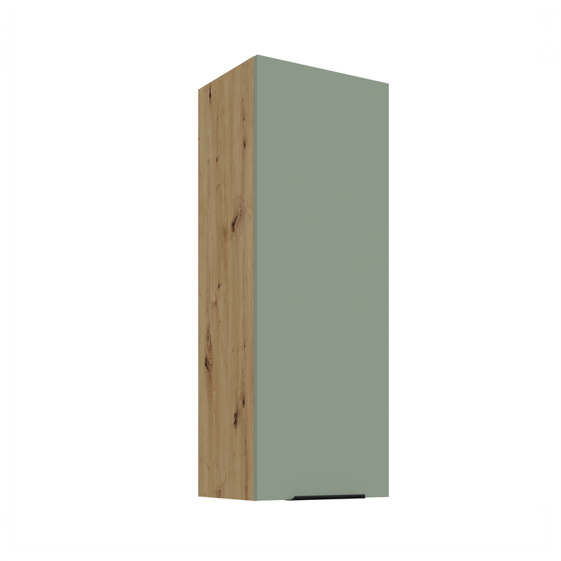 Kuchyňská skříňka ARIA 40 G-108 1F 
korpus dub artisan, dvířka Aquamarine-SA