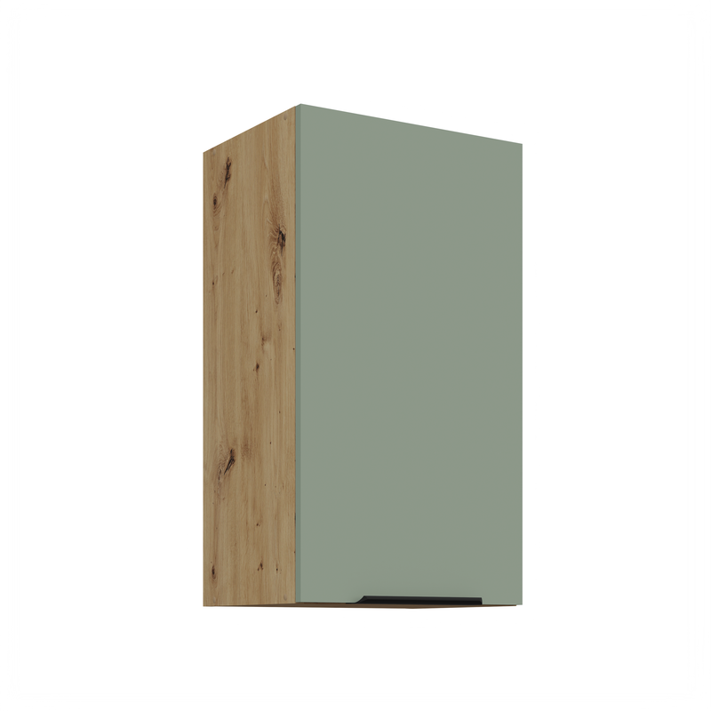 Kuchyňská skříňka ARIA 40 G-72 1F korpus dub artisan, dvířka Aquamarine-SA