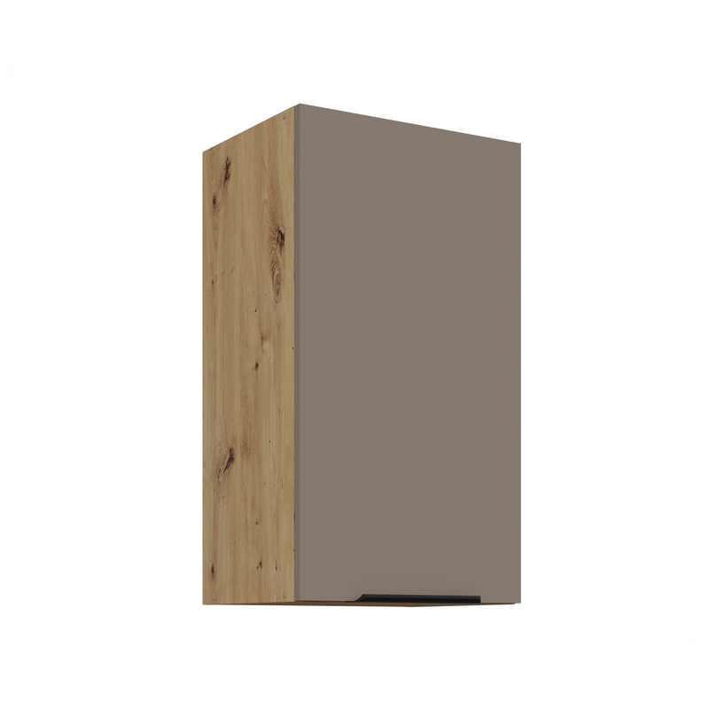 Kuchyňská skříňka ARIA 40 G-72 1F korpus dub artisan, dvířka Sandgrau-TA