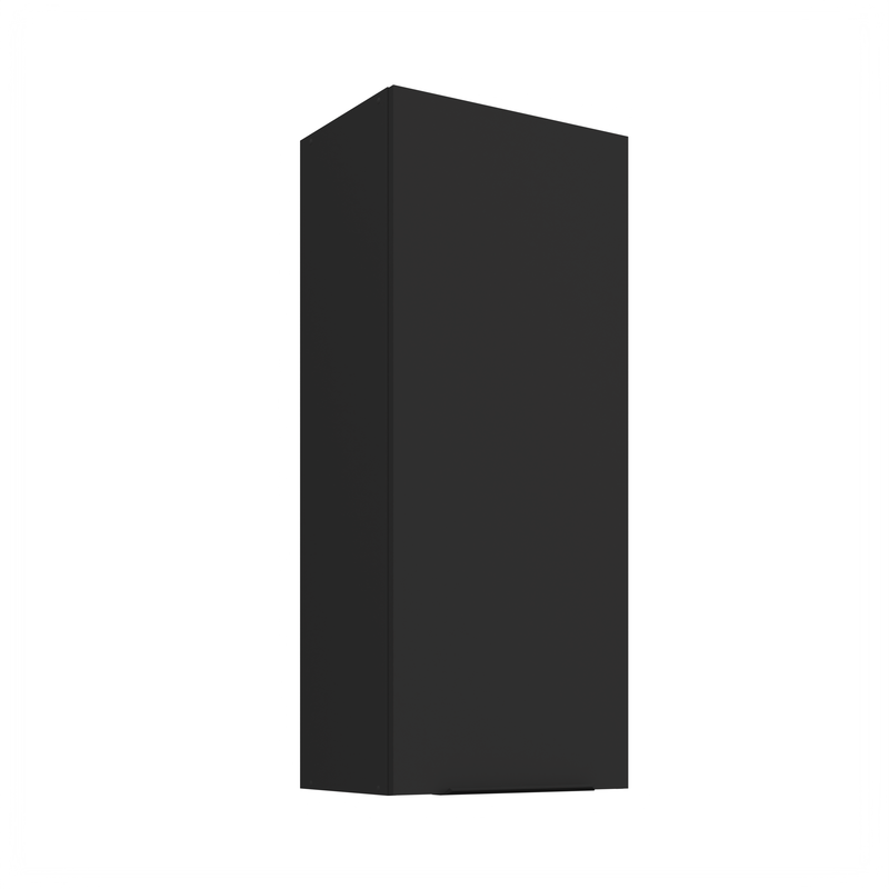 Kuchyňská skříňka ARIA 45 G-108 1F 
korpus černá, dvířka černá