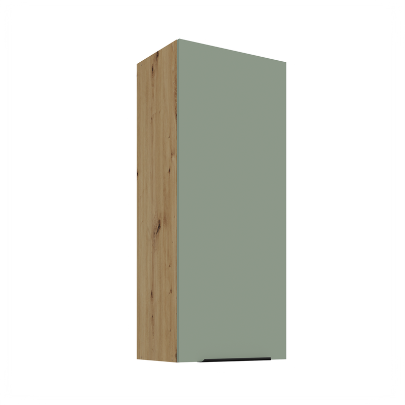 Kuchyňská skříňka ARIA 45 G-108 1F korpus dub artisan, dvířka Aquamarine-SA