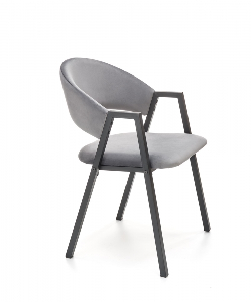 Jídelní židle K473 barva: šedá