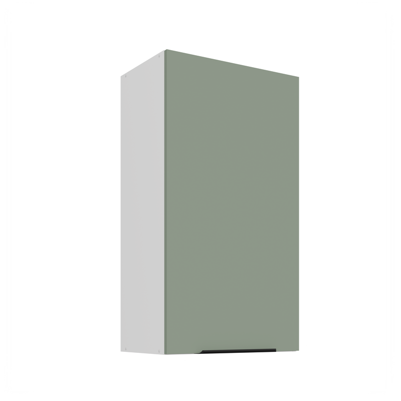 Kuchyňská skříňka ARIA 50 G-108 1F 
korpus bílá, dvířka Aquamarine-SA