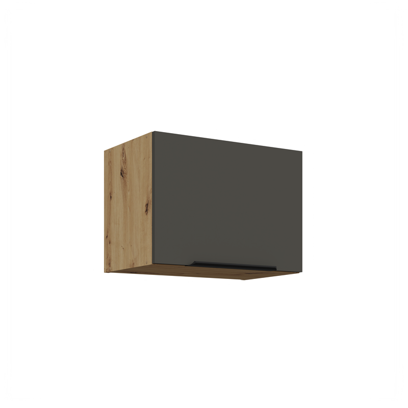 Kuchyňská skříňka ARIA  50 GU-36 1F 
korpus dub artisan, dvířka šedá
