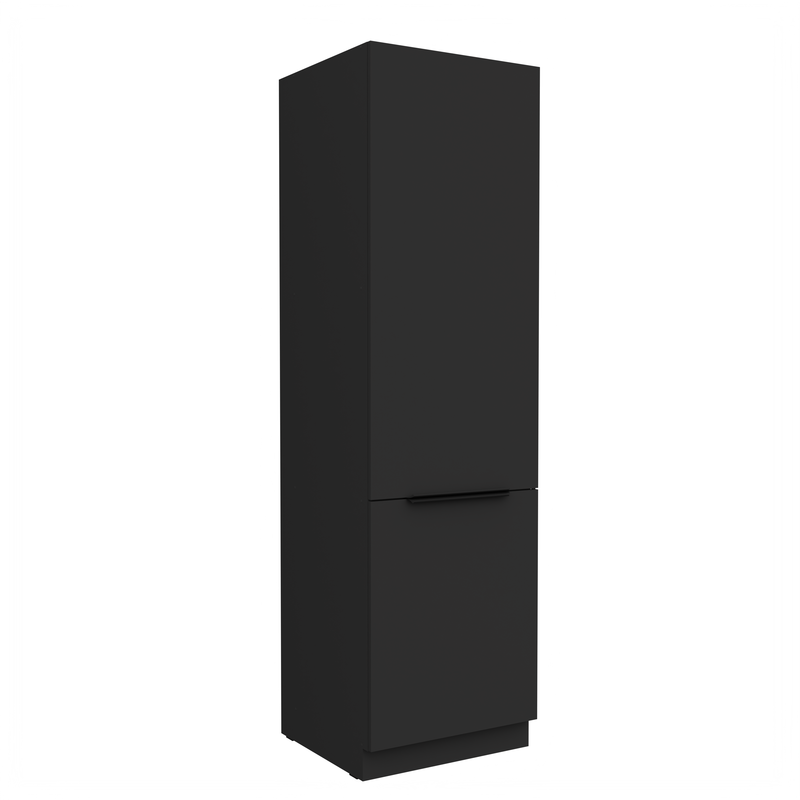 Kuchyňská skříňka ARIA 60 DK-210 2F korpus černá, dvířka černá