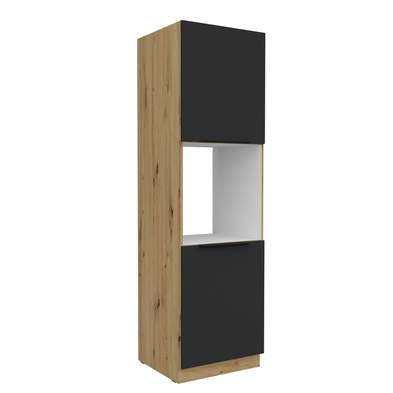 Kuchyňská skříň ARIA 60 DP-210 2F
korpus dub artisan, dvířka černá