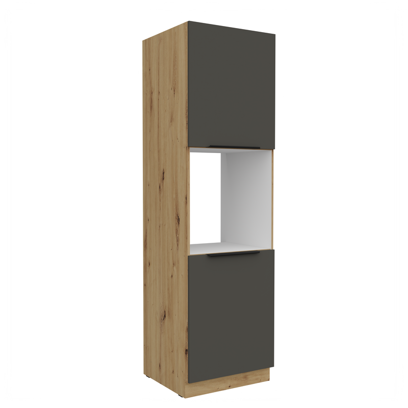 Kuchyňská skříň ARIA 60 DP-210 2F
korpus dub artisan, dvířka šedá