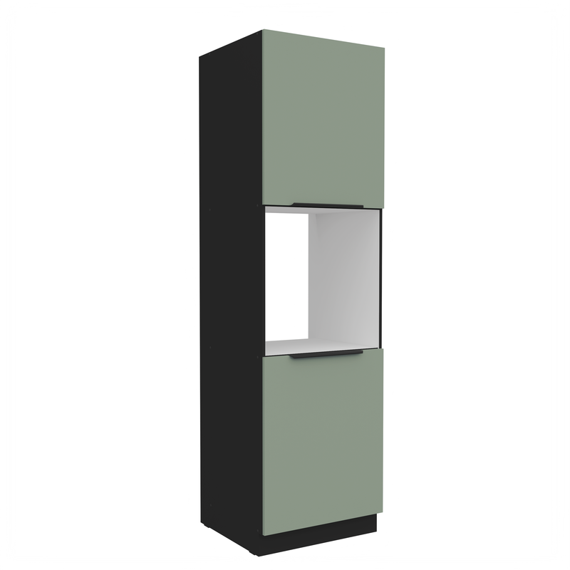 Kuchyňská skříň ARIA 60 DP-210 2F
korpus černá, dvířka Aquamarine-SA