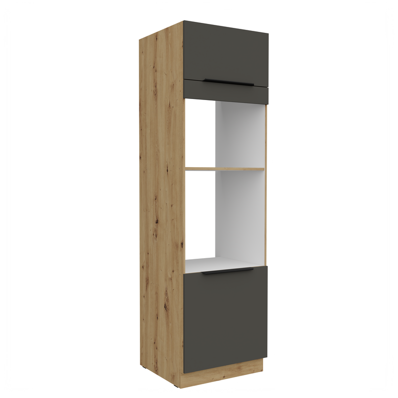 Kuchyňská skříňka ARIA 60 DPM-210 2F
korpus dub artisan, dvířka šedá