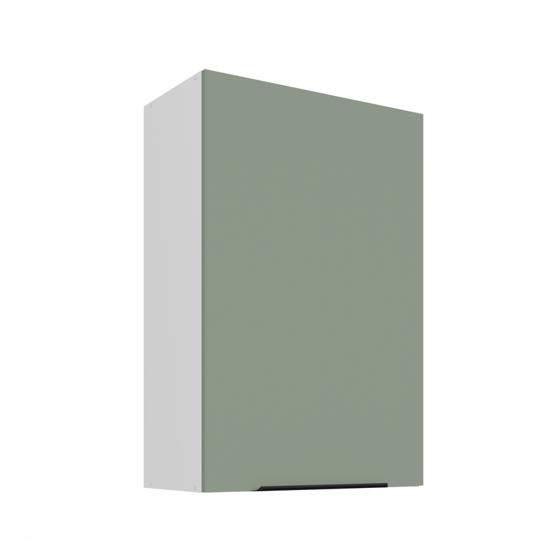 Kuchyňská skříňka ARIA  60 G-90 1F 
korpus bílá, dvířka Aquamarine-SA