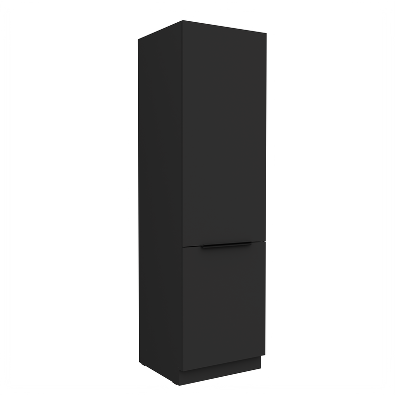 Kuchyňská skříňka ARIA 60 LO-210 2F korpus černá, dvířka černá