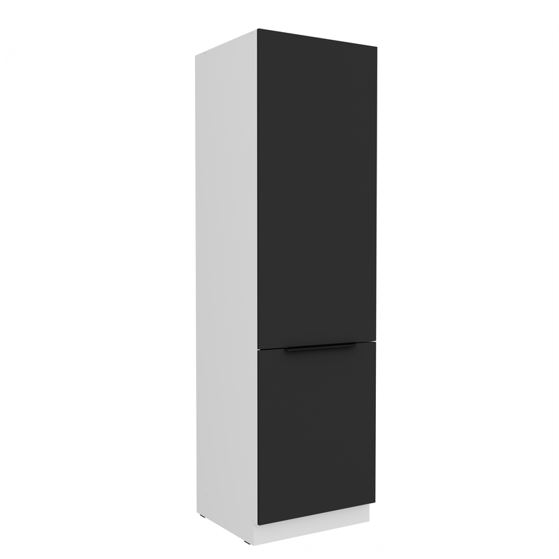 Kuchyňská skříňka ARIA 60 LO-210 2F korpus bílá, dvířka černá